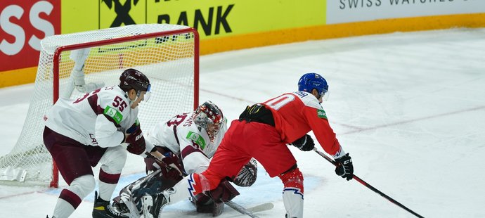 Hynek Zohorna otevřel proti Lotyšsku skóre