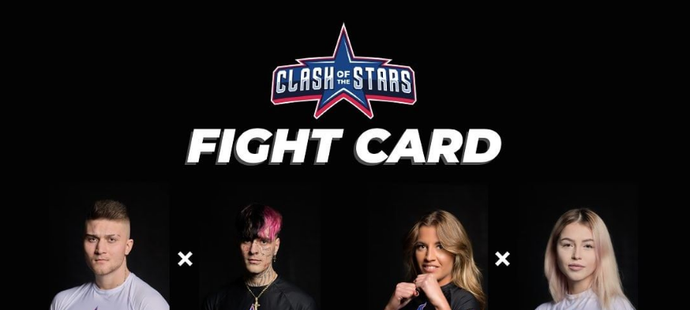 Fight Card bitek influencerů