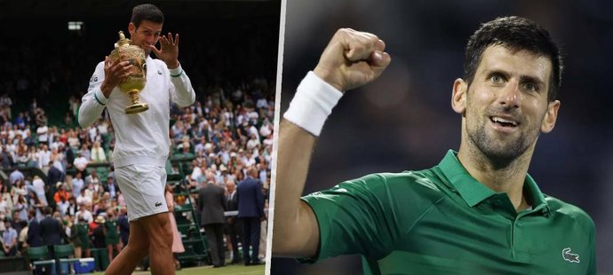 Srbský tenista Novak Djokovič má radost, že zákaz ruských a běloruských tenistů na Wimbledonu má následky