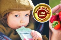 Test ovocných kapsiček pro kojence a malé děti: Laboratoř našla pesticidy!