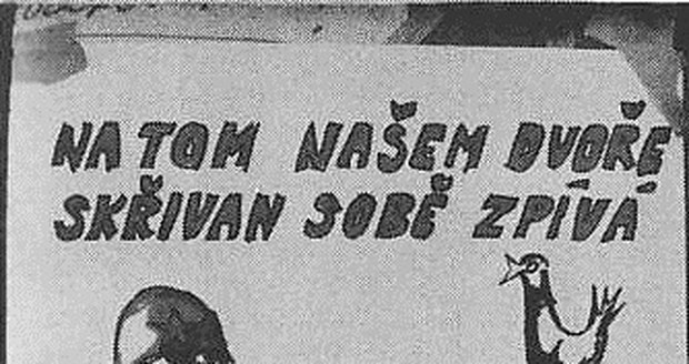 Po Praze se během srpnové okupace roku 1968 objevila řada různých ilustrací, nápisů a hesel.