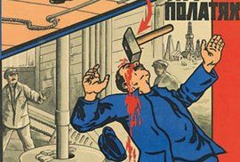 Opatrně s vidlemi! Krvavé sovětské plakáty o bezpečnosti práce