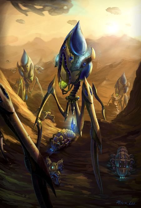 Artwork ze hry StarCraft 2