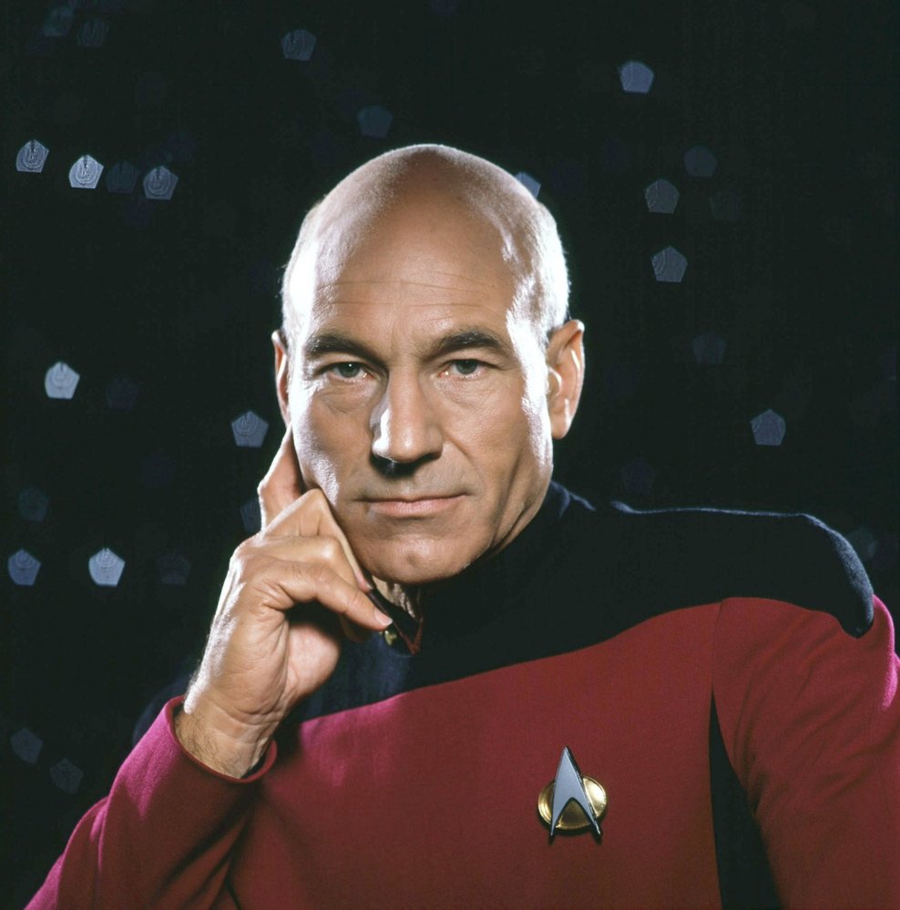 Kapitán Picard... nebo profesor Xavier?