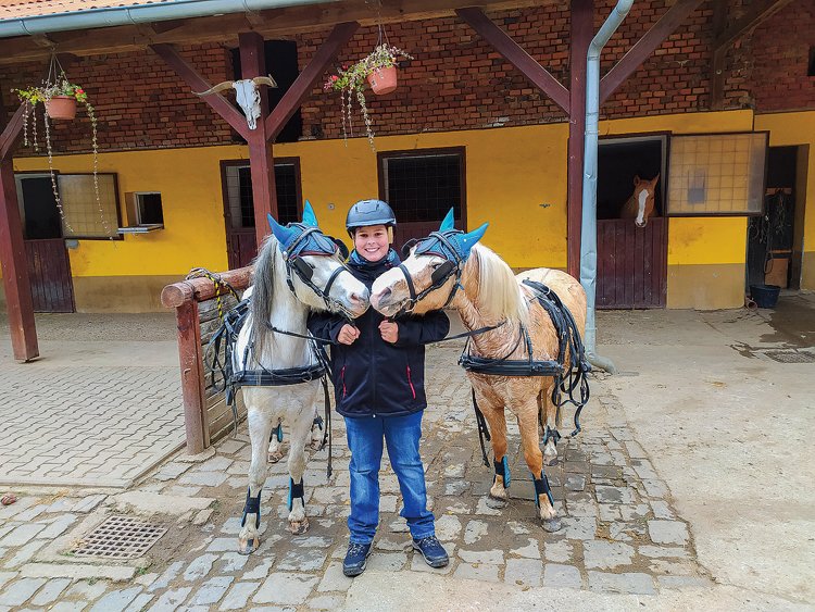Stěpán Stehno (11 let, Oldřichov) má šanci zvítězit v anketě Zlatý oříšek čtenářů ABC. Má vlastní poníky a úspěšně s nimi sportuje