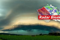 Po supertropech udeří na Česko bouřky i supercely, sledujte radar Blesku. A čekají nás vedra i v létě?