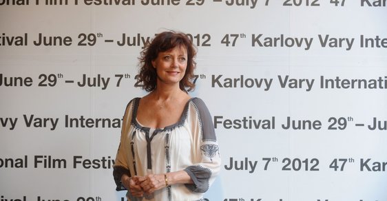 Susan Sarandonová v Karlových Varech