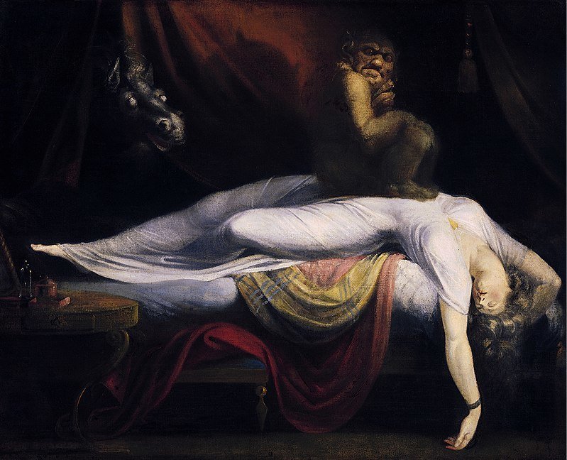 Noční můra: O čem ženy sní - John Henry Fuseli, 1781