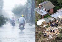 Obrazy zkázy: Takhle vypadá řádění tajfunů! Zabijáci se jmenují Nari a Wipha
