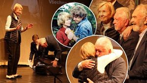 Tajná oslava Kolářové: Hanzlíkovi seděla na klíně!