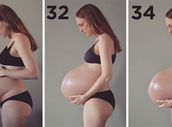Těhotenství s trojčaty týden po týdnu. Podívejte se na neskutečnou proměnu ženského těla