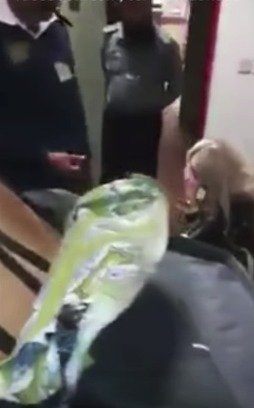 Překvapení a pak slzy: Celníci na videu tahají z Terezina kufru drogy, ona jen pláče