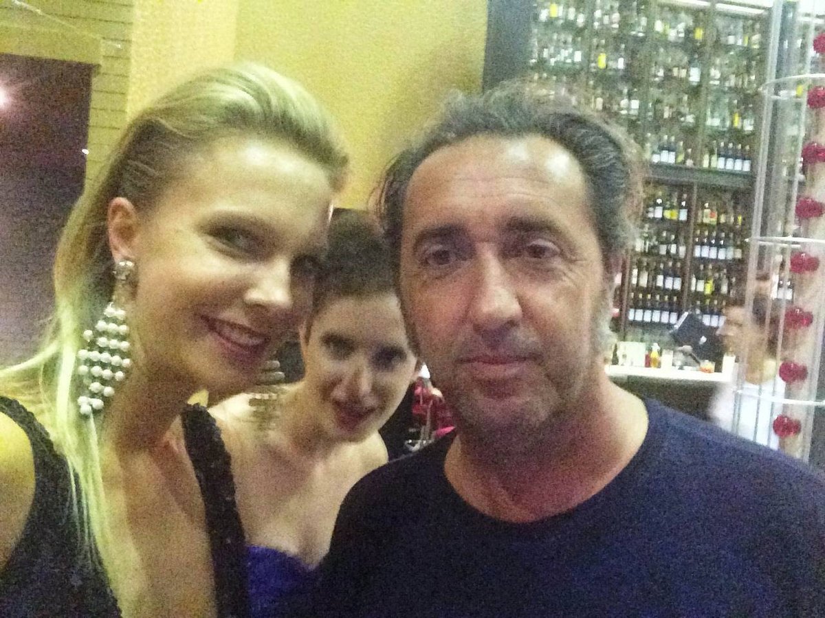 Tereza si pořídila selfie s Paolem Sorrentinem, režisérem filmového hitu Mládí.