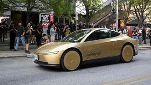 Tesla odhalila Cybercab. Robotické taxi nemá volant ani pedály Tesla odhalila Cybercab. Robotické taxi nemá volant ani pedály
