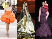 Trendy z haute couture 2023: Zlatá horečka, sexy mini i návrat korzetových střihů