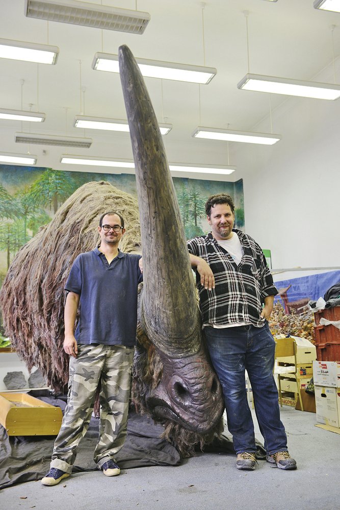 Obří jednorohý nosorožec Elasmotherium byl současník mamutů