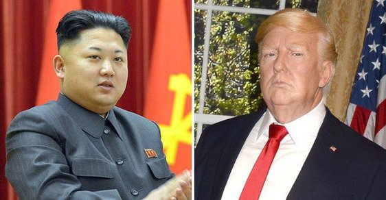 Kim Čong-un, Donald Trump - ilustrační snímek