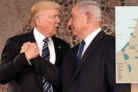 Palestina po boku Izraele a nedělitelný Jeruzalém. Trump sklidil za mírový plán bouři