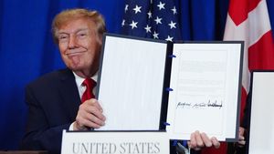 Trump podepsal dohodu s Dánskem a Grónskem. Ostrov by zůstal v NATO i po získání nezávislosti