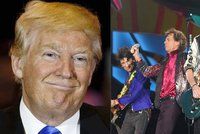 Rolling Stones se naštvali na Trumpa. Zakázali mu hrát jejich písně