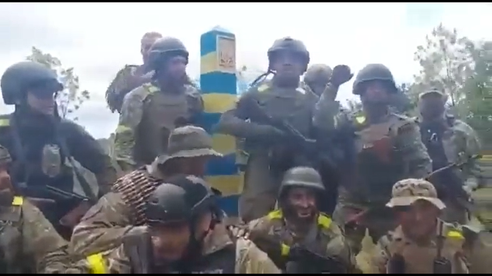 Ukrajinská jednotka v Charkovské oblasti dosáhla hranic s Ruskem.