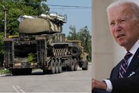 USA pošle Ukrajině raketomety: Jsou to zbraně k obraně, ne k útoku, tvrdí Biden