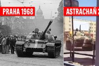 Rusové „táhnou“ na Ukrajinu: Tanky pomalovali stejně jako v srpnu 1968 v Československu