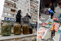 Takhle se žije v okupovaných městech: Klobásy z Krymu zdražily desetinásobně, pleny chybí