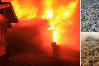 „Stromy plály jako pochodně.“ Kalifornii ničí požáry, zabily nejméně 17 lidí