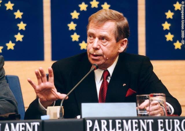 Václav Havel v Evropském parlamentu