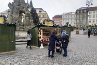 Vánoční trhy v Brně: Zase je otevřeli, ale připomínají Potěmkinovy vesnice