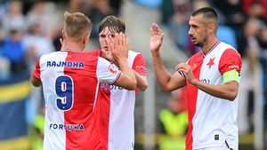 Varnsdorf - Slavia 1:5. Rotace sešívaných a drsný úvod, Schranz dal hattrick Varnsdorf - Slavia 1:5. Rotace sešívaných a drsný úvod, Schranz dal hattrick