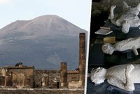 Římany pohřbené lávou Vesuvu dělilo od záchrany pár minut, překvapili archeologové