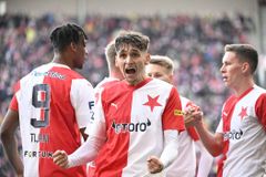 VIDEO: Slavia - Pardubice 3:0. Chytil nasázel rekordní hattrick