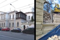 Skandál! Chráněnou vilu v Brně zbourali na Velký pátek: Památkou byla jen týden