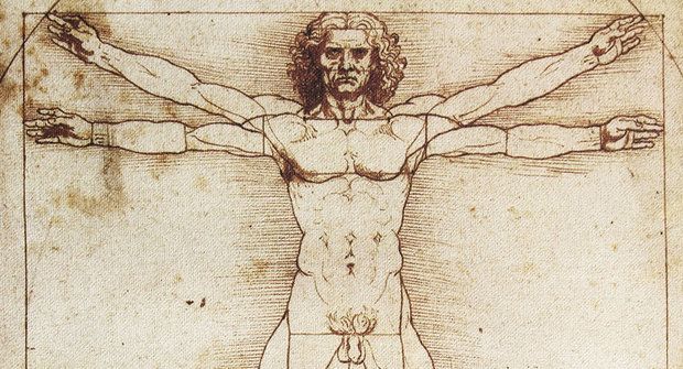 Nejslavnější kresba: Lidské tělo jako vzor dokonalosti