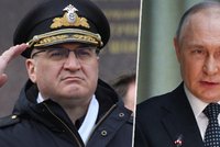 Putinův hněv za potopení křižníku Moskva: Odvolal svého důležitého generála!
