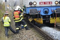 Vlak na Novojičínsku zabil člověka: Nehoda zastavila jednu kolej