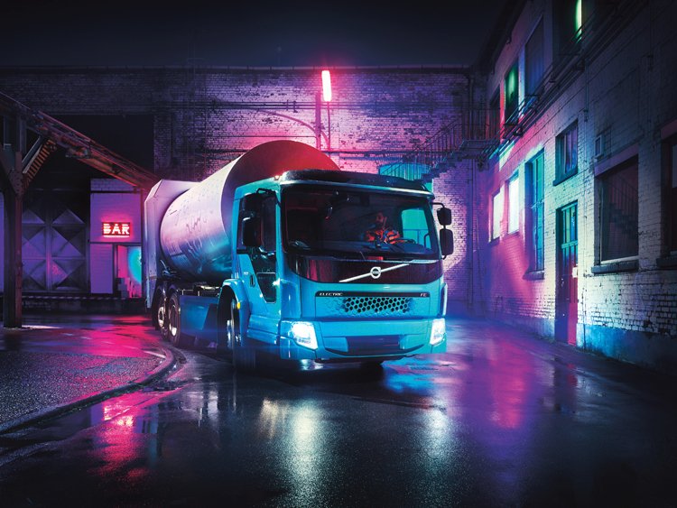 Volvo FE: Popelář na elektřinu
