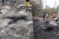 Obrovský výbuch ilegálního skladu ropy na jihu Nigérie: Přes 100 obětí!