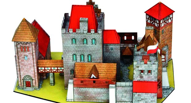 Stavebnice románského hradu (1. díl)