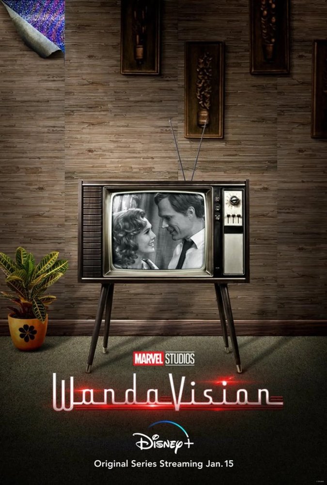 WandaVision: Avangeři Wanda Maximoff a Vision na nových plakátech k seriálu