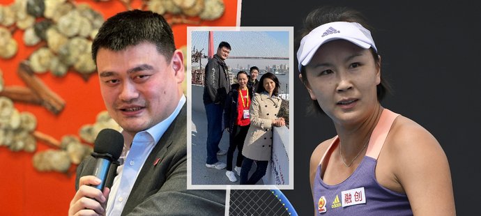 Legendární basketbalista Jao Ming promluvil o tenistce Pcheng Šuaj.
