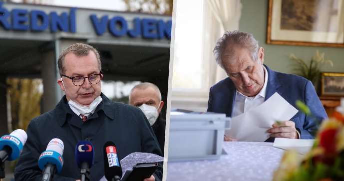 Bývalý rektor Karlovy univerzity, lékař a vedoucí lékařského konzilia Tomáš Zima se na tiskové konferenci vyjádřil ke zdravotnímu stavu prezidenta Zemana