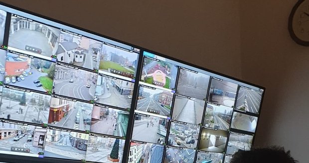 Kamerové pracoviště Městské policie Ostrava