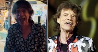 Zpěvák Rolling Stone se rozparádil: Moves like Jagger!  