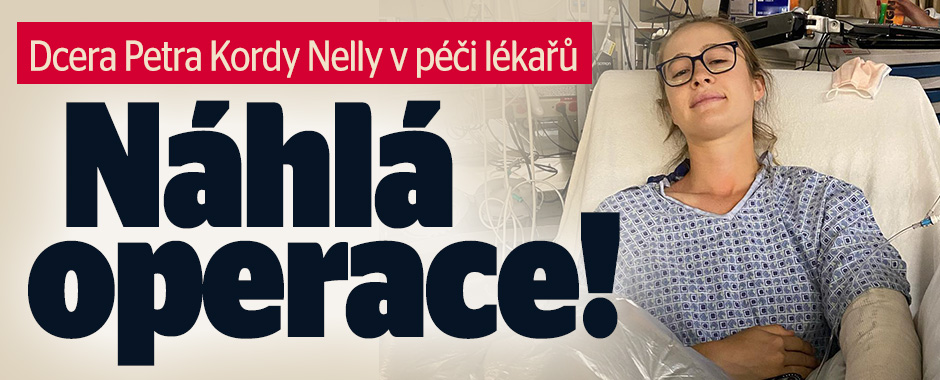 Nelly Kordová bojuje s krevní sraženinou: Náhlá operace!