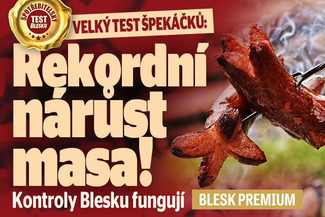 Kontroly Blesku fungují: Špekáčky jsou kvalitnější!