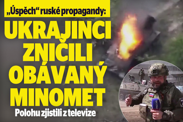 Ukrajinci zničili slavný minomet: Polohu zjistili z televize