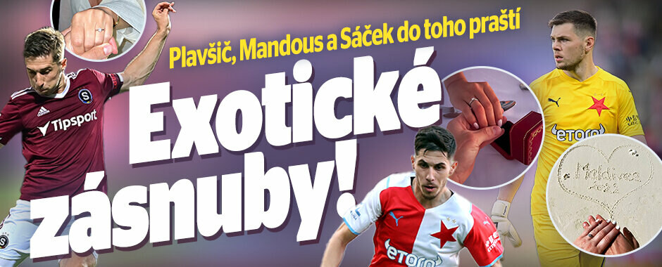 Na hřišti to neklaplo, v soukromí »ANO«: Sáček, Mandous a Plavšič se budou ženit! Na hřišti to neklaplo, v soukromí »ANO«: Sáček, Mandous a Plavšič se budou ženit!